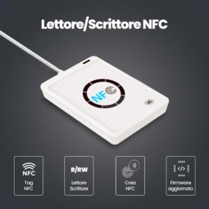 Lettore Cie 3.0 Contactless Carta D'Identità Elettronica Tessera Sanitaria - immagine 6