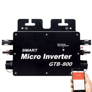 Smart Micro Inverter 800W WiFi GTB-800 Gestione App DC TO AC con cavo connesso alla rete - immagine 3