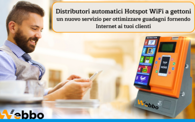 Distributori Automatici Internet WiFi Con Pagamento a Gettoni: Offrire Connettività Senza Fili Semplice ed Economica