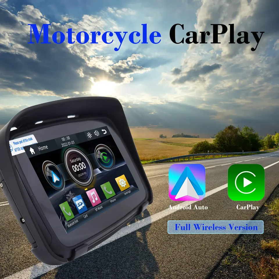 CarPlay C5 IP68 Moto GPS