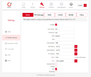 Modem CPE OLAX MC60 IMEI Change 300Mbps 4g LTE Turbo CAT4 Batteria Blocco Bande 28 - immagine 4