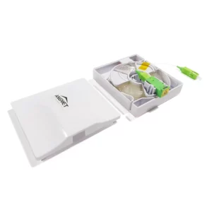 Box Bobina a molla Cavo fibra ottica Trasparente invisibile FTTR/FTTH 0.9mm 50mt - immagine 4